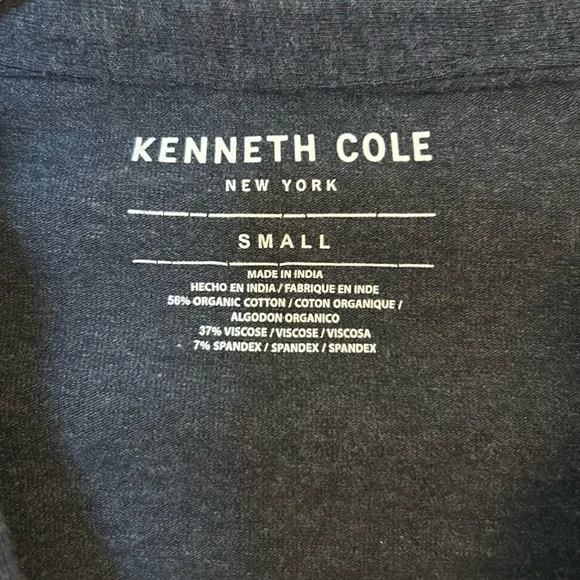 Kenneth Cole Men’s Short Sleeve Cotton Button Down Shirt, Size S - Picture 4 of 9